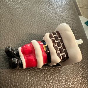 Norma Fleming Mini: Santa in Chimney